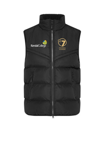 Show details for Kendal College Chevron Puffer Gilet - Youth